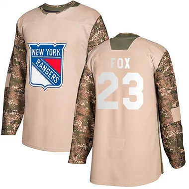 NHL New York Rangers Adam Fox #23 Royal T-Shirt, Men's, XXL, Blue